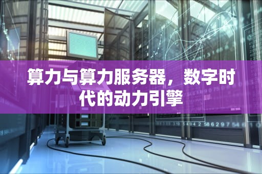 算力与算力服务器，数字时代的动力引擎