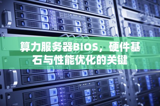 算力服务器BIOS，硬件基石与性能优化的关键
