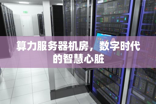 算力服务器机房，数字时代的智慧心脏