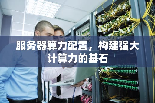 服务器算力配置，构建强大计算力的基石