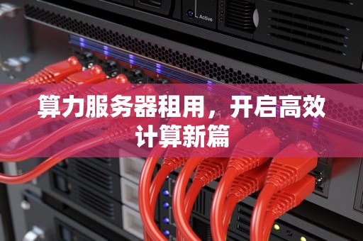 算力服务器租用，开启高效计算新篇