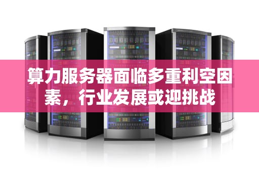 算力服务器面临多重利空因素，行业发展或迎挑战