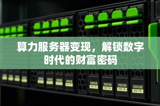 算力服务器变现，解锁数字时代的财富密码