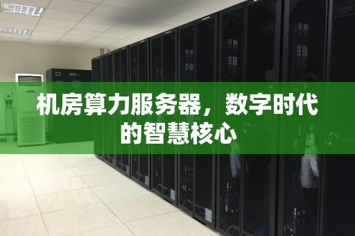 机房算力服务器，数字时代的智慧核心