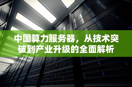 中国算力服务器，从技术突破到产业升级的全面解析