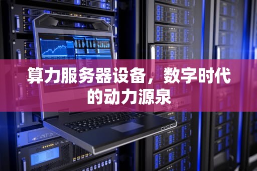 算力服务器设备，数字时代的动力源泉