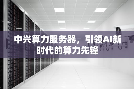 中兴算力服务器，引领AI新时代的算力先锋