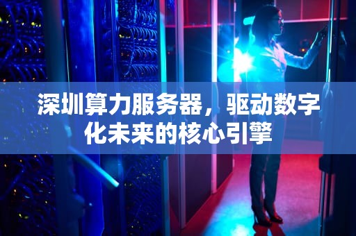 深圳算力服务器，驱动数字化未来的核心引擎