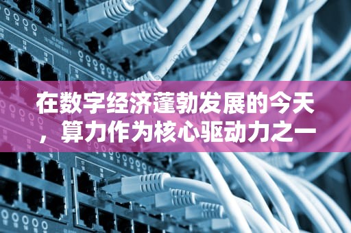 在数字经济蓬勃发展的今天，算力作为核心驱动力之一，其重要性不言而喻。而信阳，这座位于河南省南部的城市，正积极布局算力服务器领域，致力于成为区域性的算力增长极。