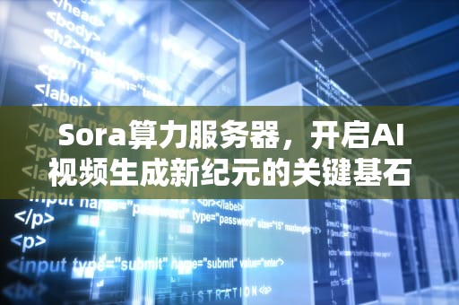 Sora算力服务器，开启AI视频生成新纪元的关键基石
