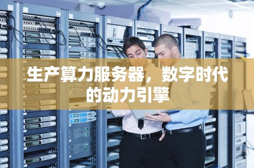生产算力服务器，数字时代的动力引擎