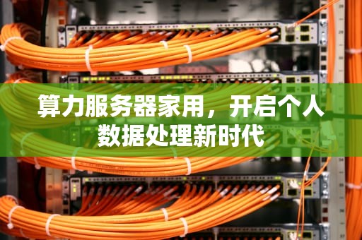算力服务器家用，开启个人数据处理新时代