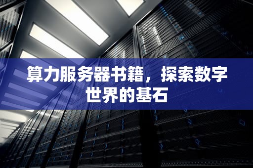 算力服务器书籍，探索数字世界的基石