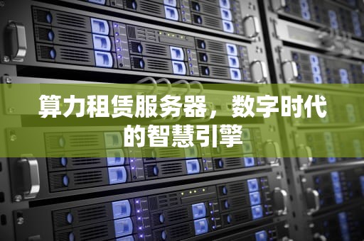 算力租赁服务器，数字时代的智慧引擎