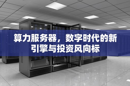 算力服务器，数字时代的新引擎与投资风向标