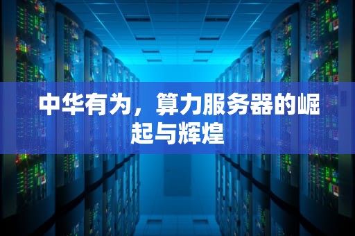 中华有为，算力服务器的崛起与辉煌
