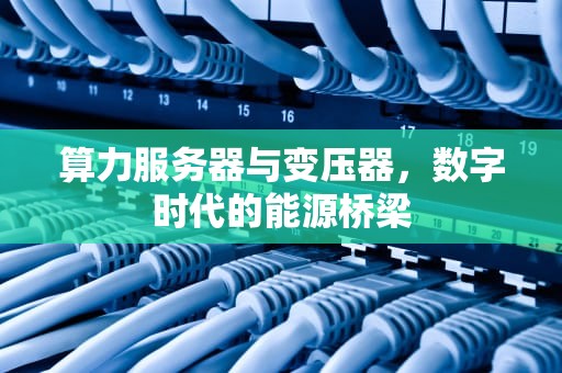 算力服务器与变压器，数字时代的能源桥梁