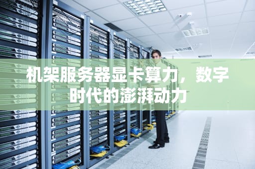 机架服务器显卡算力，数字时代的澎湃动力