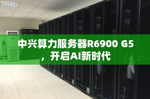 中兴算力服务器R6900 G5，开启AI新时代