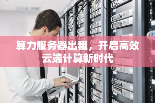 算力服务器出租，开启高效云端计算新时代