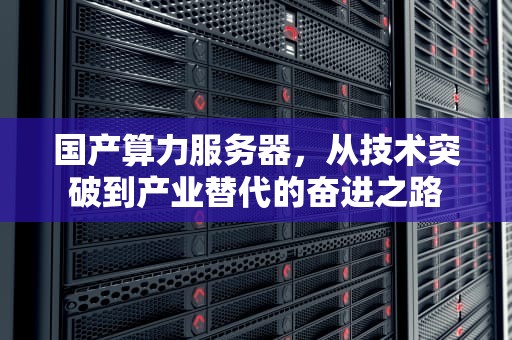 国产算力服务器，从技术突破到产业替代的奋进之路