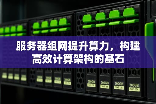 服务器组网提升算力，构建高效计算架构的基石