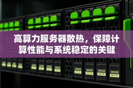 高算力服务器散热，保障计算性能与系统稳定的关键