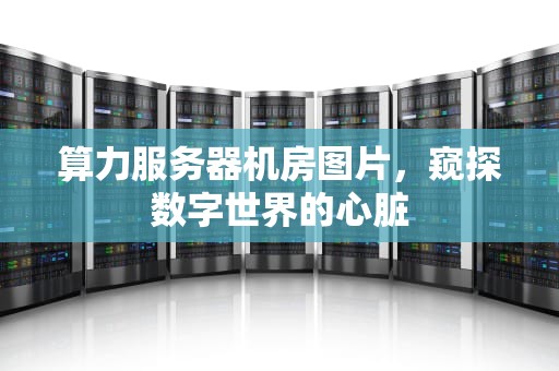 算力服务器机房图片，窥探数字世界的心脏