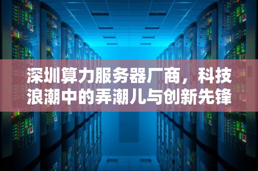 深圳算力服务器厂商，科技浪潮中的弄潮儿与创新先锋