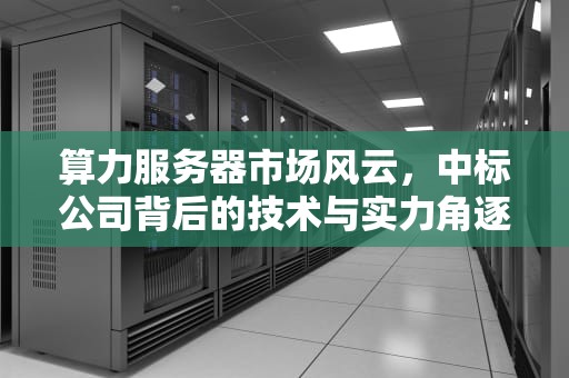 算力服务器市场风云，中标公司背后的技术与实力角逐