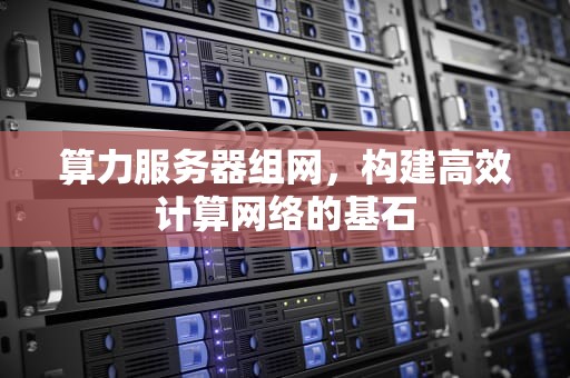 算力服务器组网，构建高效计算网络的基石