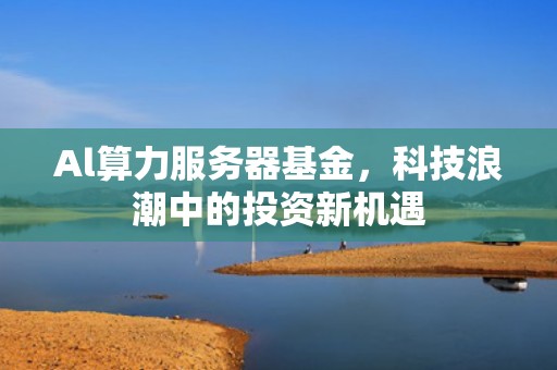 Al算力服务器基金，科技浪潮中的投资新机遇
