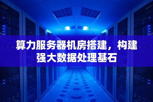 算力服务器机房搭建，构建强大数据处理基石