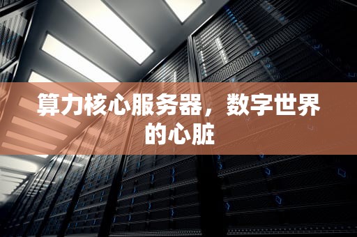 算力核心服务器，数字世界的心脏