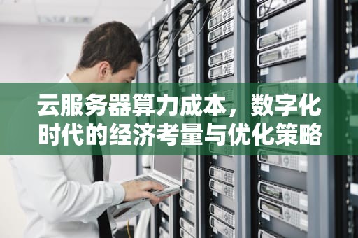 云服务器算力成本，数字化时代的经济考量与优化策略