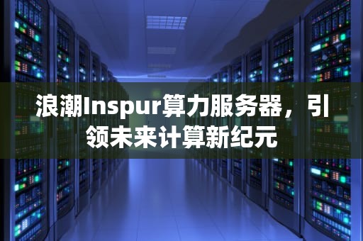 浪潮Inspur算力服务器，引领未来计算新纪元