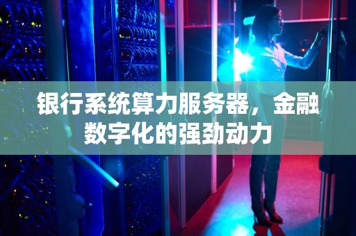 银行系统算力服务器，金融数字化的强劲动力