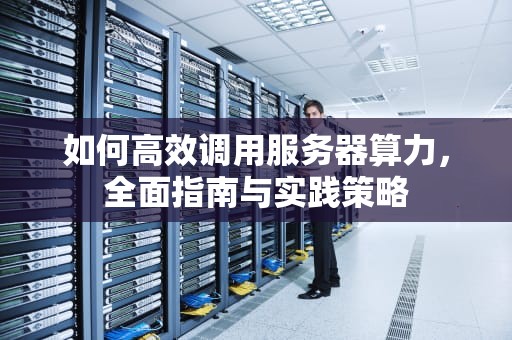 如何高效调用服务器算力，全面指南与实践策略