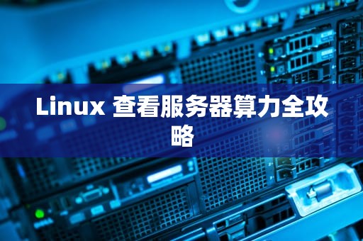 Linux 查看服务器算力全攻略