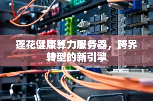 莲花健康算力服务器，跨界转型的新引擎