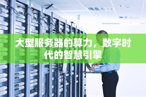 大型服务器的算力，数字时代的智慧引擎