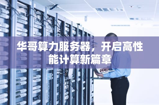 华哥算力服务器，开启高性能计算新篇章