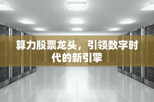 算力股票龙头，引领数字时代的新引擎