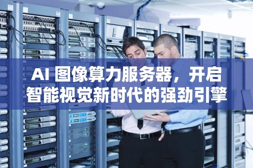 AI 图像算力服务器，开启智能视觉新时代的强劲引擎