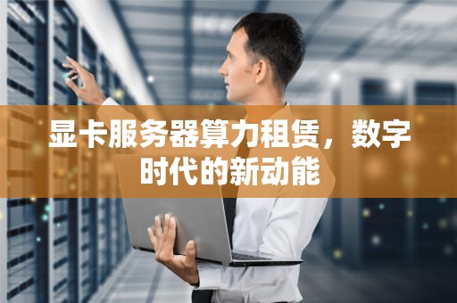 显卡服务器算力租赁，数字时代的新动能