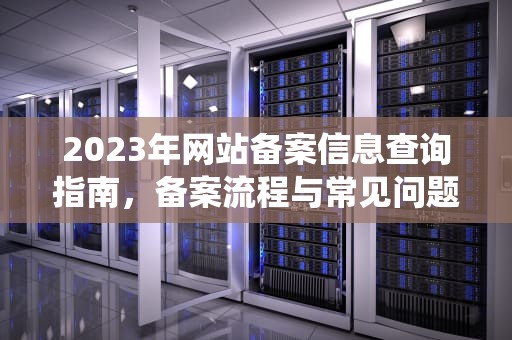 2023年网站备案信息查询指南，备案流程与常见问题解析，网站备案信息查询系统