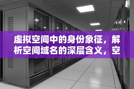 虚拟空间中的身份象征，解析空间域名的深层含义，空间域名购买