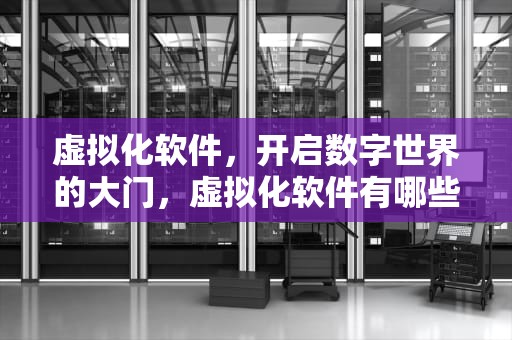 虚拟化软件，开启数字世界的大门，虚拟化软件有哪些