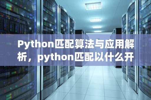 Python匹配算法与应用解析，python匹配以什么开头以什么结尾