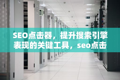 SEO点击器，提升搜索引擎表现的关键工具，seo点击器site工具